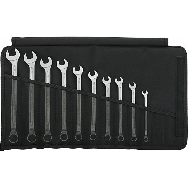 Stahlwille 96401007 14/10KT Combination Spanner Set, Long, 10 Pc.