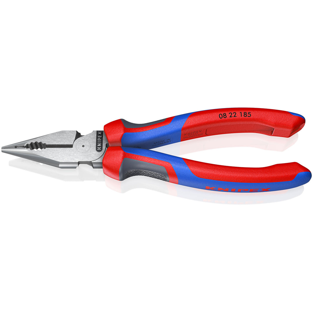 Knipex 08 22 185 SBA KnipeXtend Needle-Nose Combination Pliers, 7 1/4"