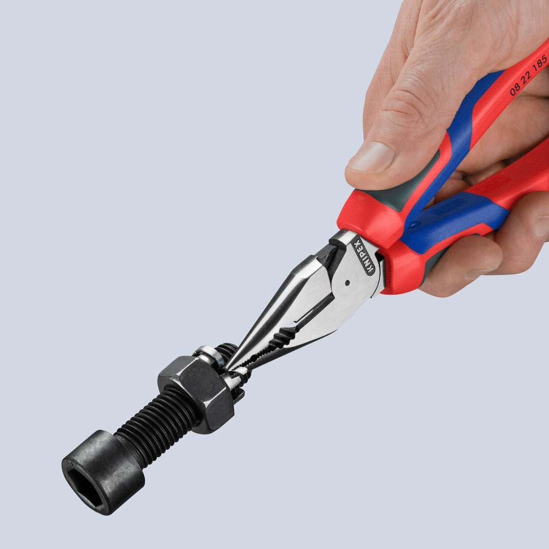Knipex 08 22 185 KnipeXtend Needle-Nose Combination Pliers, 7 1/4"