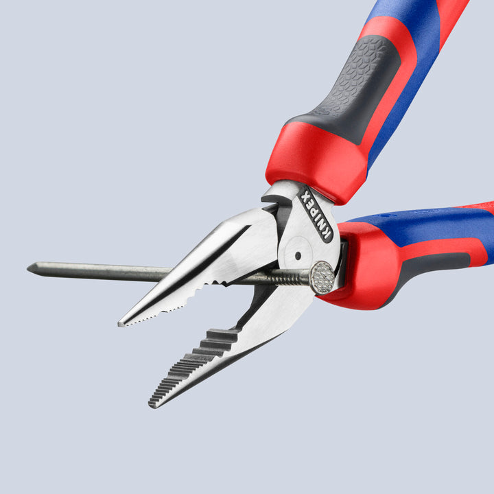 Knipex 08 22 185 KnipeXtend Needle-Nose Combination Pliers, 7 1/4"