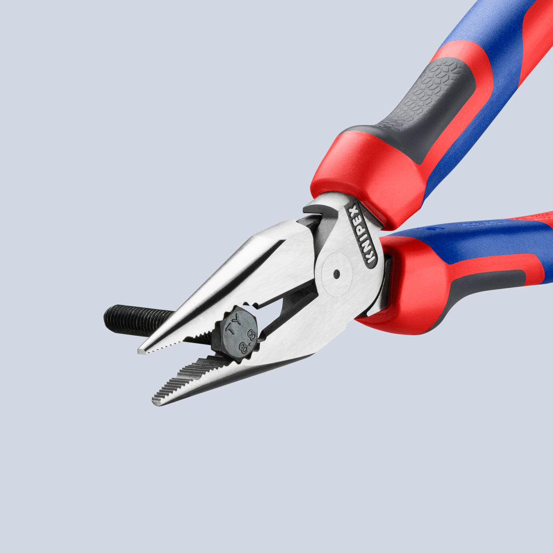 Knipex 08 22 185 SBA KnipeXtend Needle-Nose Combination Pliers, 7 1/4"