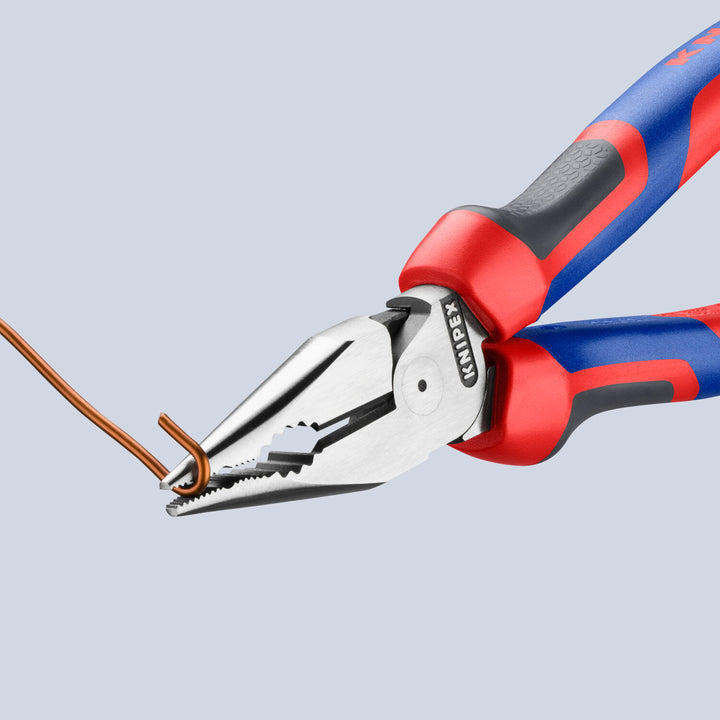 Knipex 08 22 185 SBA KnipeXtend Needle-Nose Combination Pliers, 7 1/4"