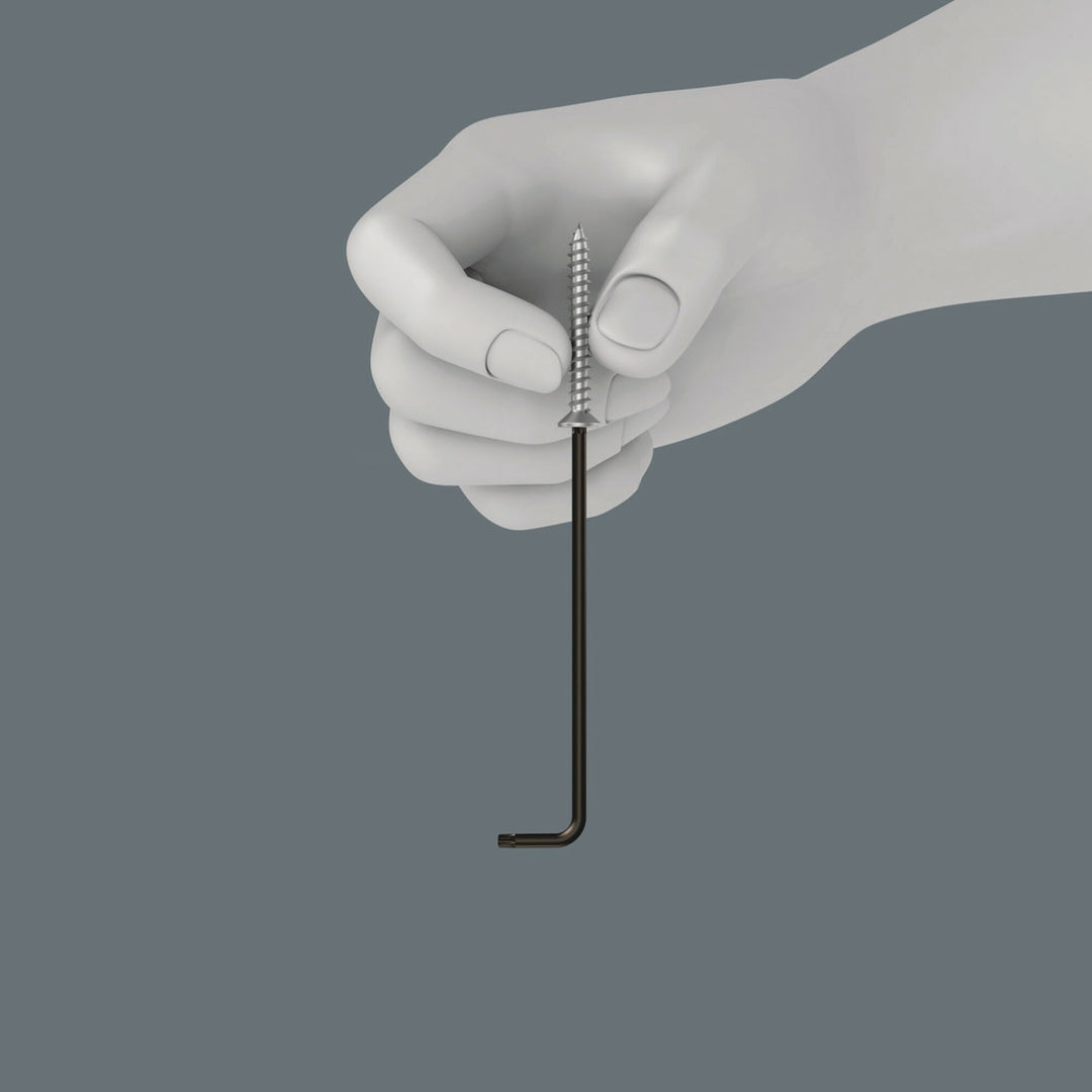 Wera 967 L TORX® HF L-key with holding function, BlackLaser, TX 25 x 104 mm