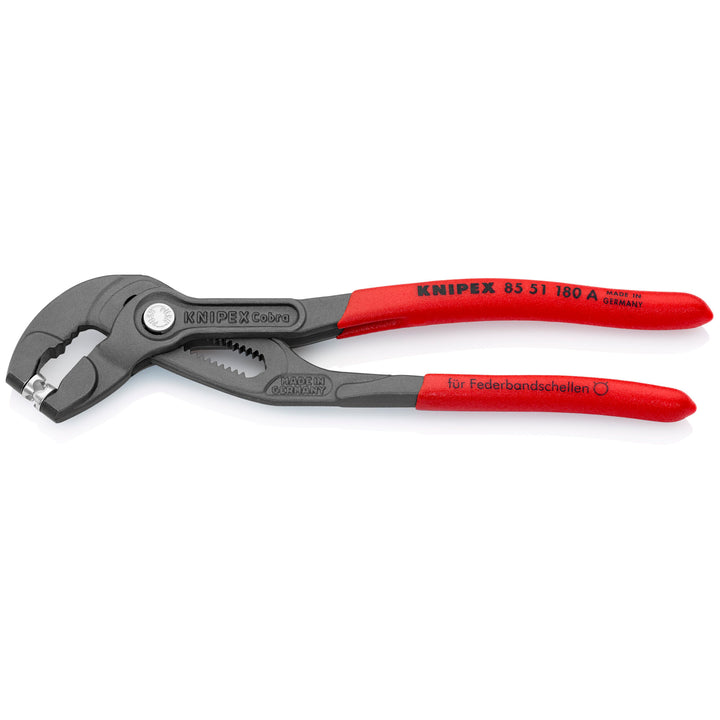 Knipex 85 51 180 A 7 1/4" Spring Hose Clamp Pliers