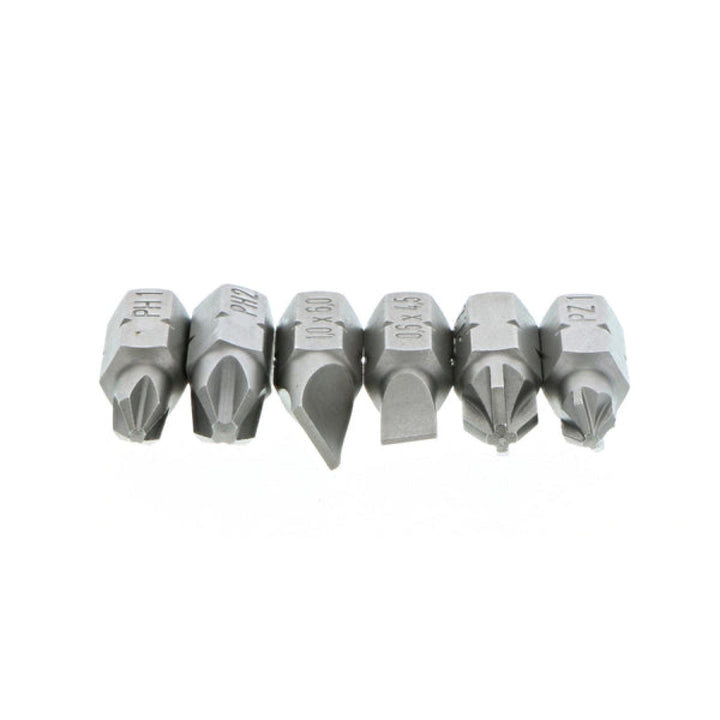 Wiha Tools 38043 36-in-1 Stubby Bit Holder Slotted Phillips Pozidriv Set