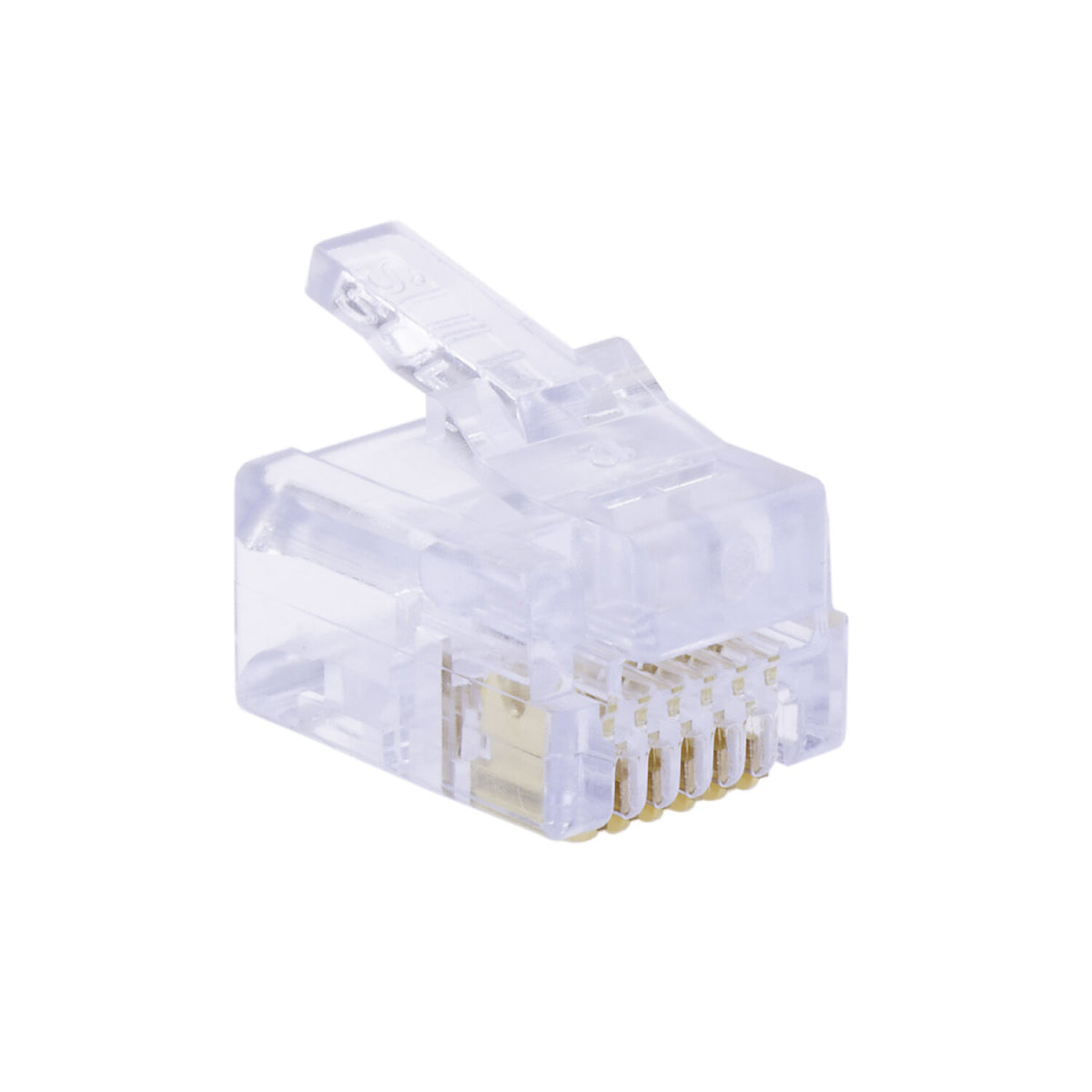 Platinum Tools 100026B EZ-RJ12/11 Pass-Through RJ12/RJ11 Connectors ...