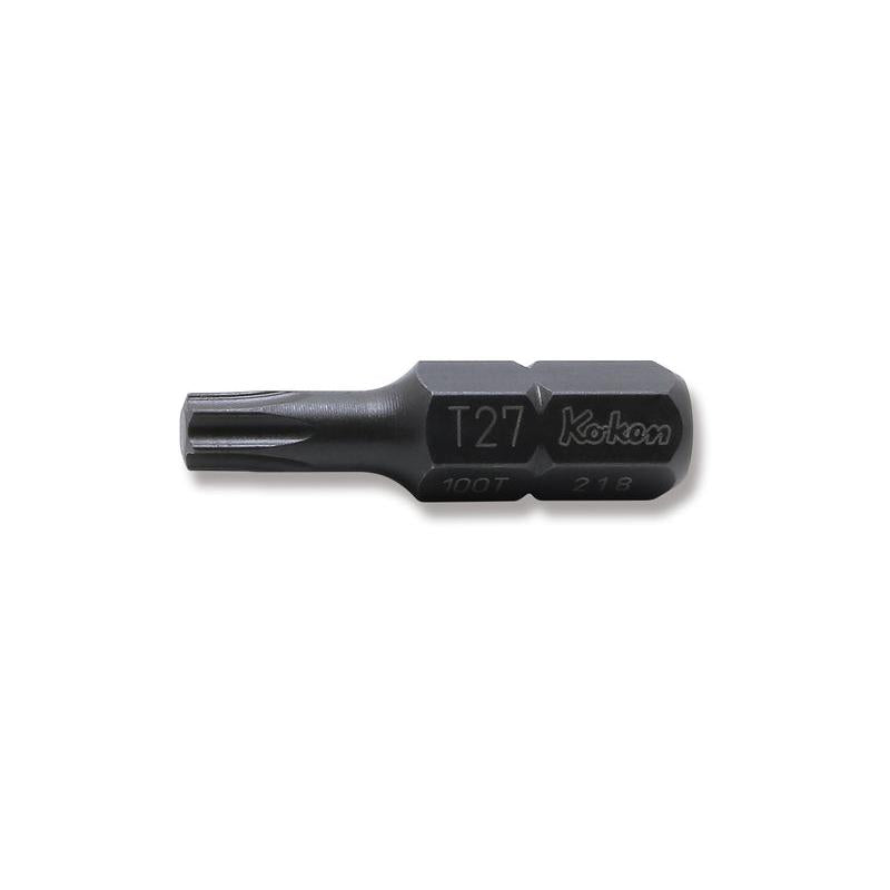 Ko-Ken 100T.32-T27 5/16 Hex Dr. Bit TORX® T27 Length 32mm