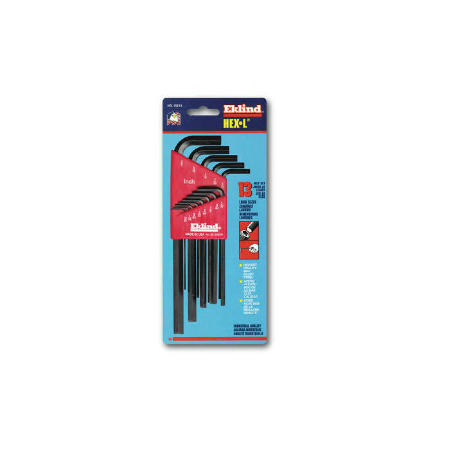 Wright Tool 9E10213 Fractional L-Key Set Long Arm in Tool Holder – Haus ...
