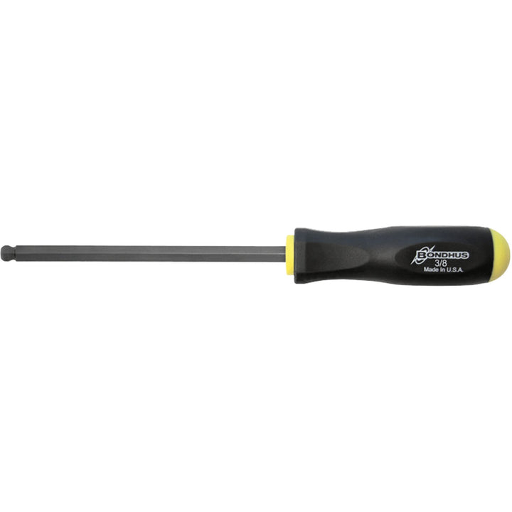 Bondhus 10756 3.0mm x 6.2" Ball End Screwdriver with ProGuard Finish, 2-Piece