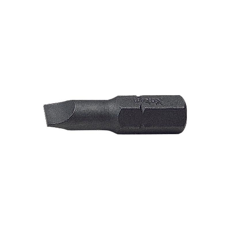 Ko-Ken 1/4" Hex Drive Bits for Slotted Head