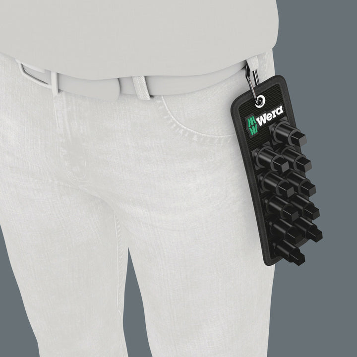 Wera Belt B VDE (textile belt), 10 location, unloaded, 71 x 209 mm