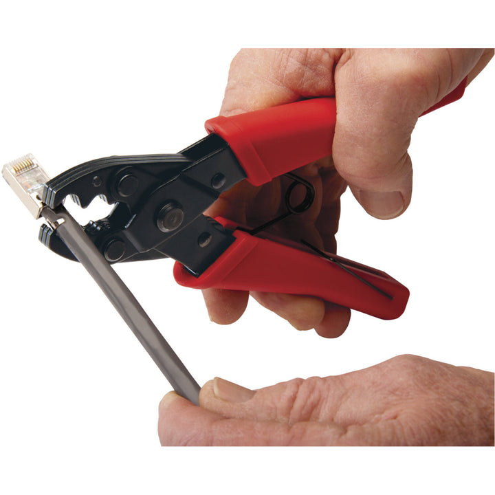 Platinum Tools 90170 Tele-TitanXg Termination Kit — Standard RJ45s, Basic Installation, Includes Plastic Case