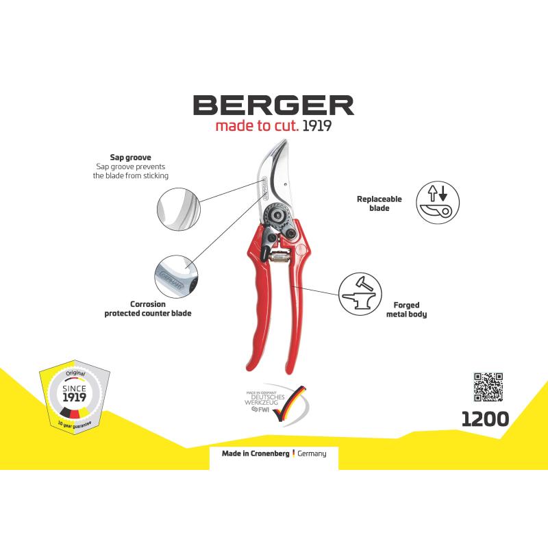 Berger Tools 1200 Pruning Shear - Thumbnail 5