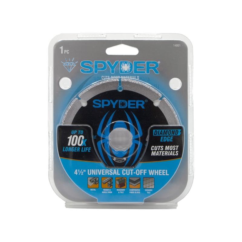 Spyder 14001 Diamond Cut-Off Wheel 4-1/2" - 100X Longer