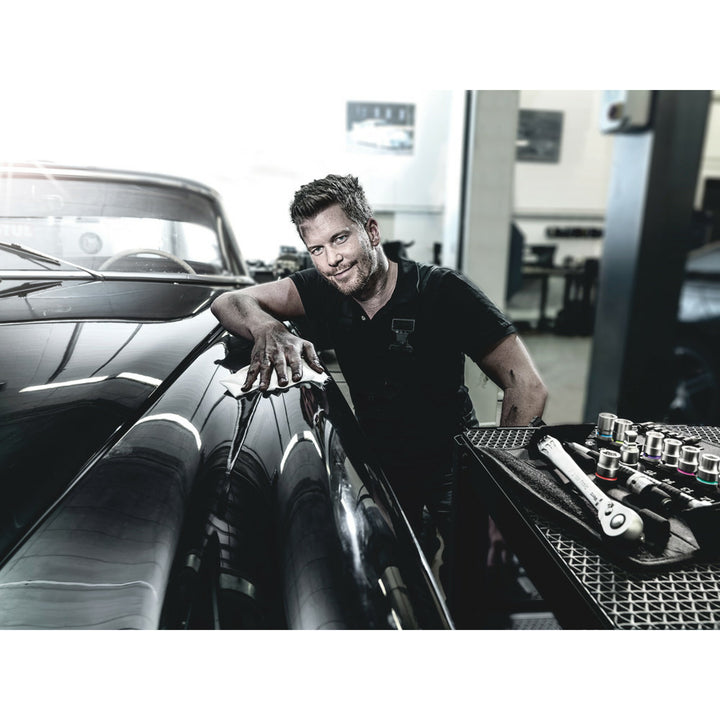 Wera 8100 SC 8 Zyklop Metal Ratchet Set with switch lever, 1/2" drive, metric, 28 pieces