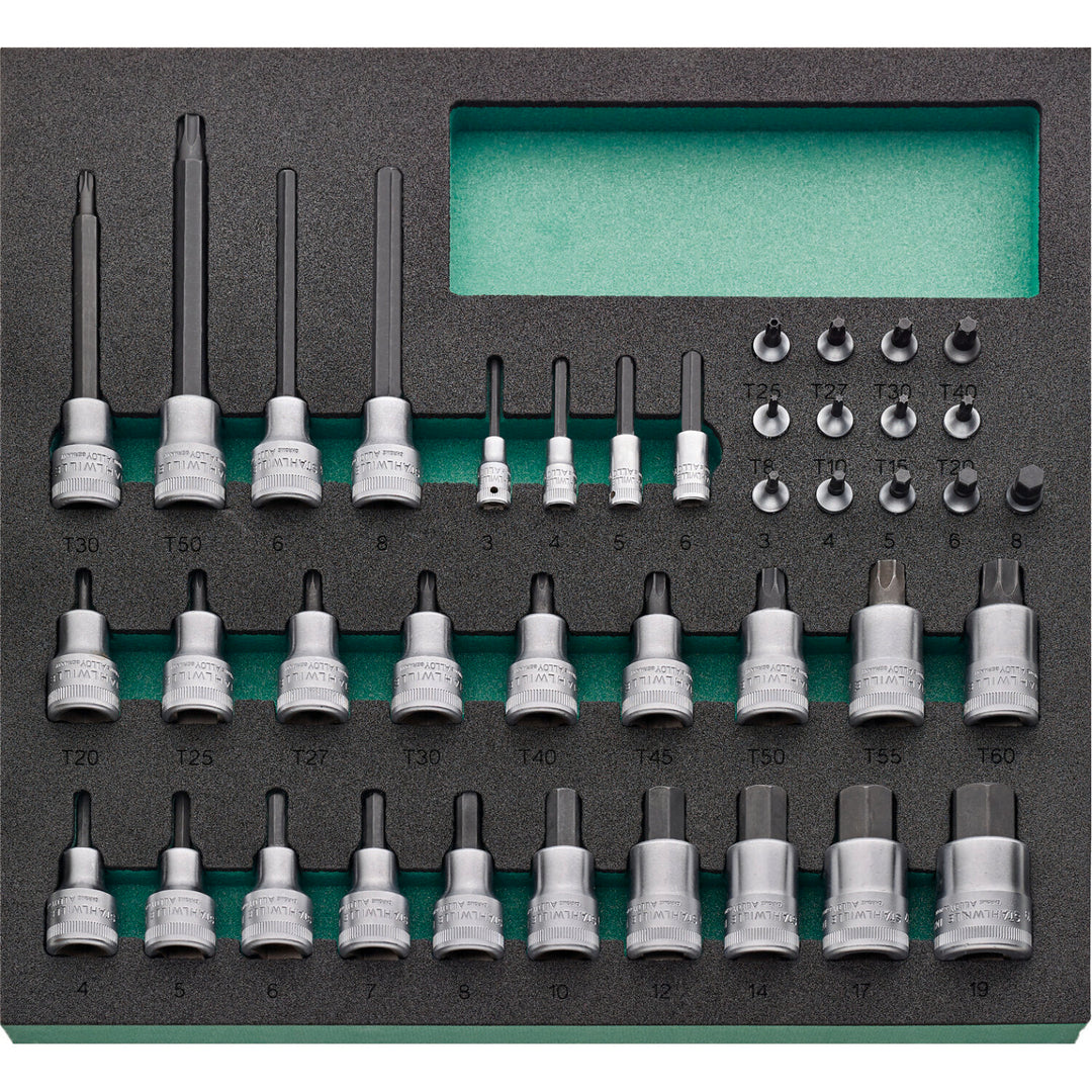 Stahlwille 97830258 Tray TCS 1/2" With Tool Set 267 Pcs