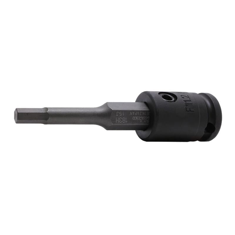 Ko-Ken 13134M.92-12 3/8 Sq. Dr. Bit Socket 12mm Hex Length 92mm
