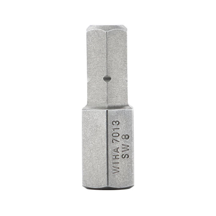 Wiha Tools 71321 Hex Metric Insert Bits, 8.0 mm x 25 mm, 10 Pk.