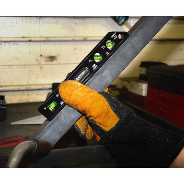Johnson 1411-0900 9" Magnetic Billet Torpedo Level