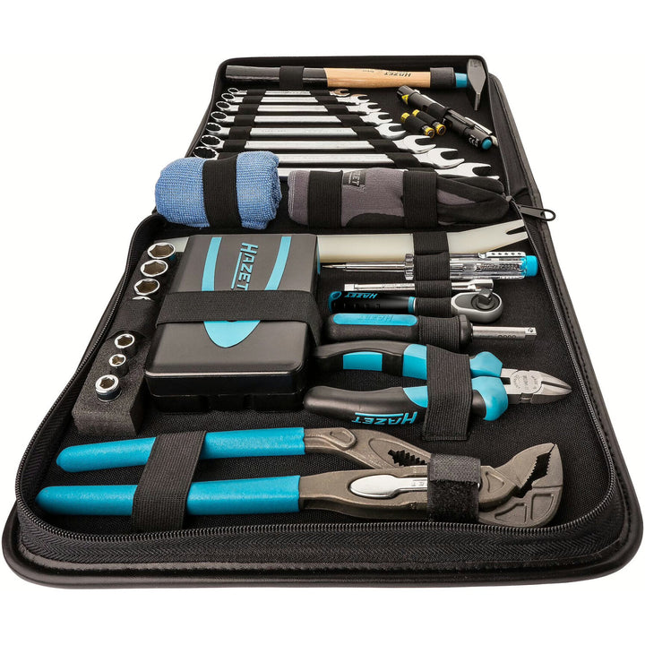 Hazet 1520/64 Leather tool case ∙ with assortment