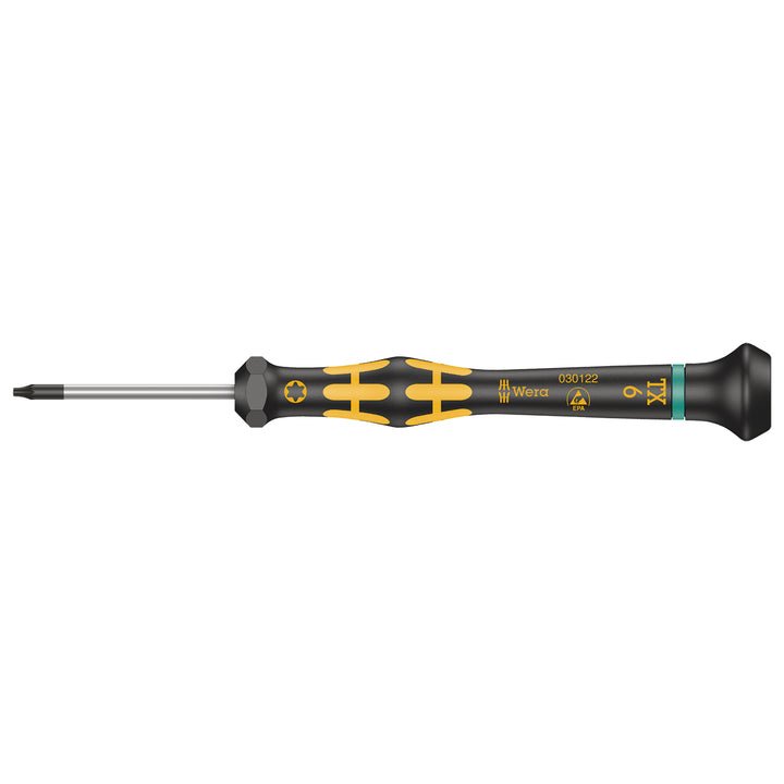 Wera 1567 TORX® ESD Kraftform Micro screwdriver for TORX® screws, TX 6 x 40 mm