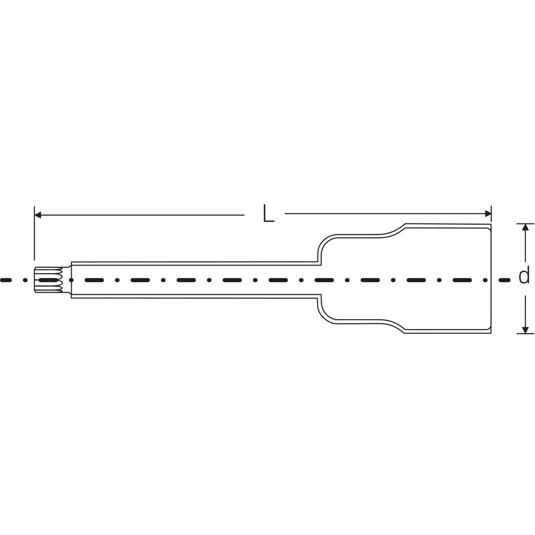 Stahlwille 02370006 12175 VDE XZN M6 Vde Socket 3/8"