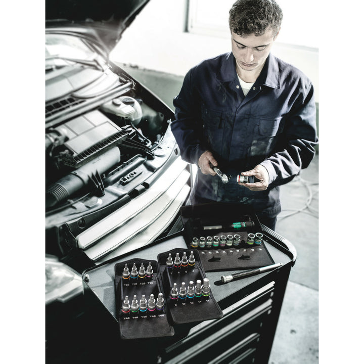 Wera 8790 HMC HF Zyklop socket with 1/2" drive with holding function, 17 x 37 mm