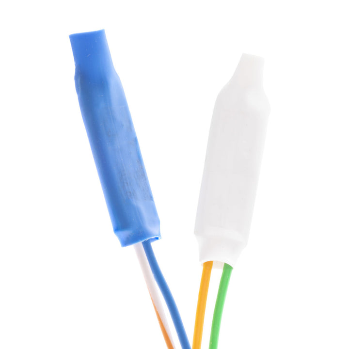 Platinum Tools 18141  Splices, B-Type Crimp-On, White — 100pcs in Bulk Bag