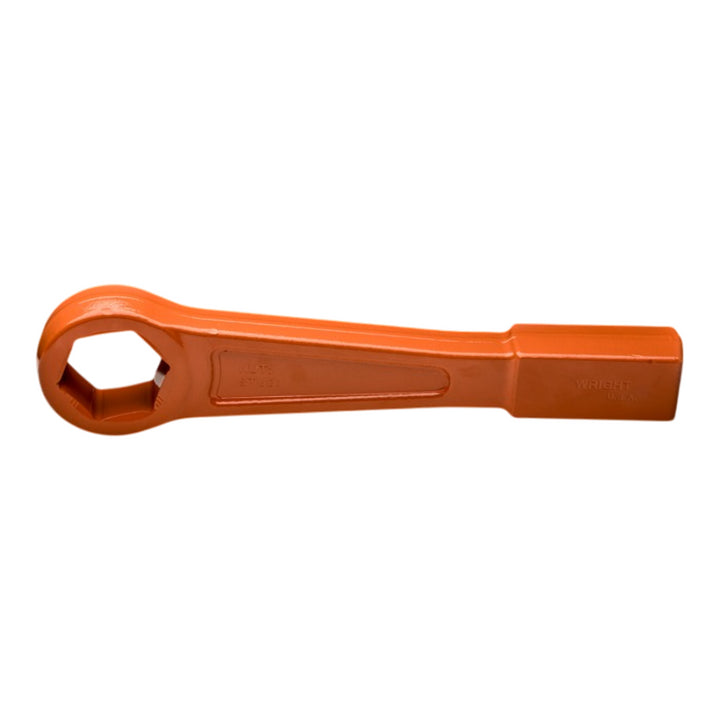 Wright Tool 18H82 Straight Handle Striking Face Box Wrenches 6 Pt.