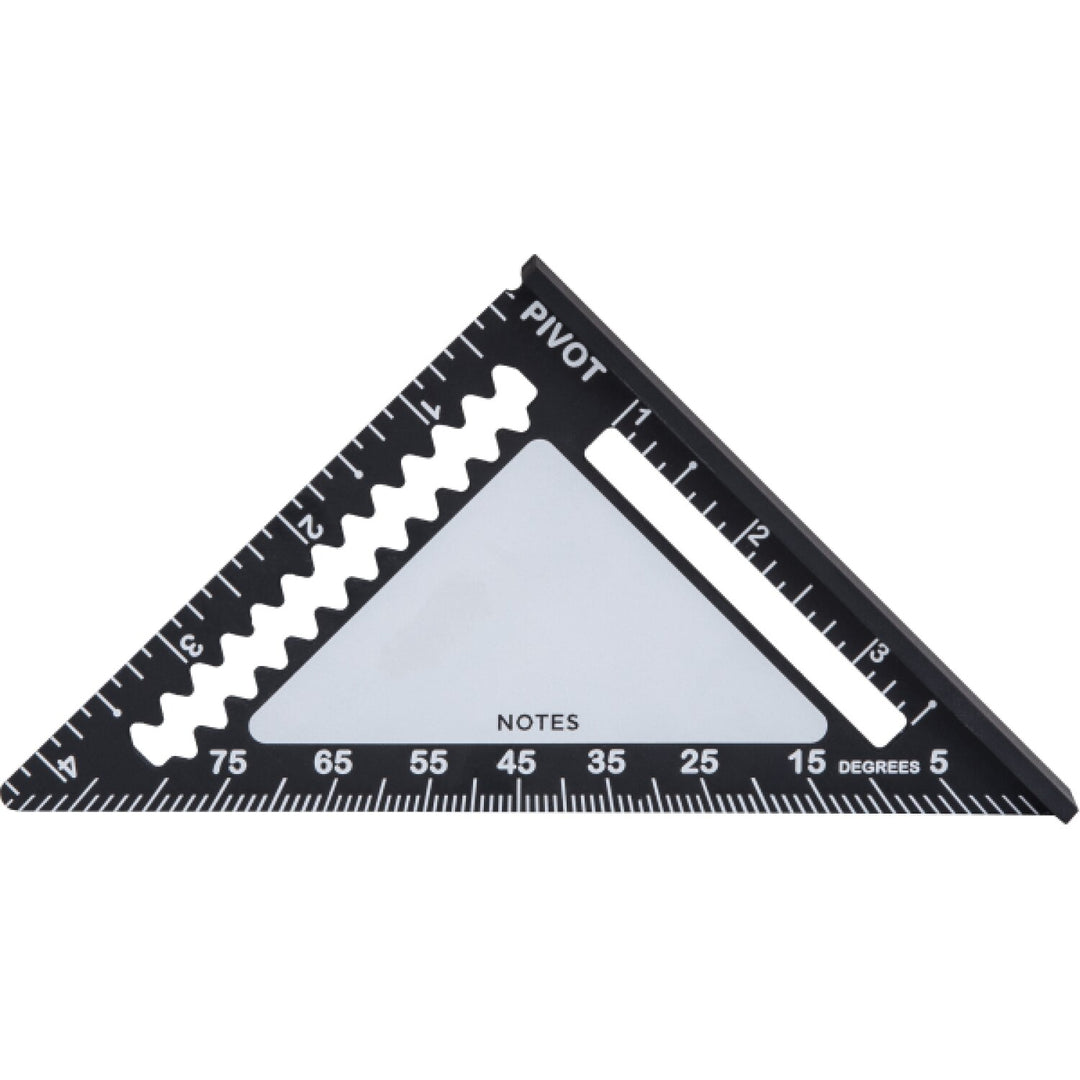 Johnson 1904-0450 4.5" Johnny Square Professional Easy-Read Finish Square