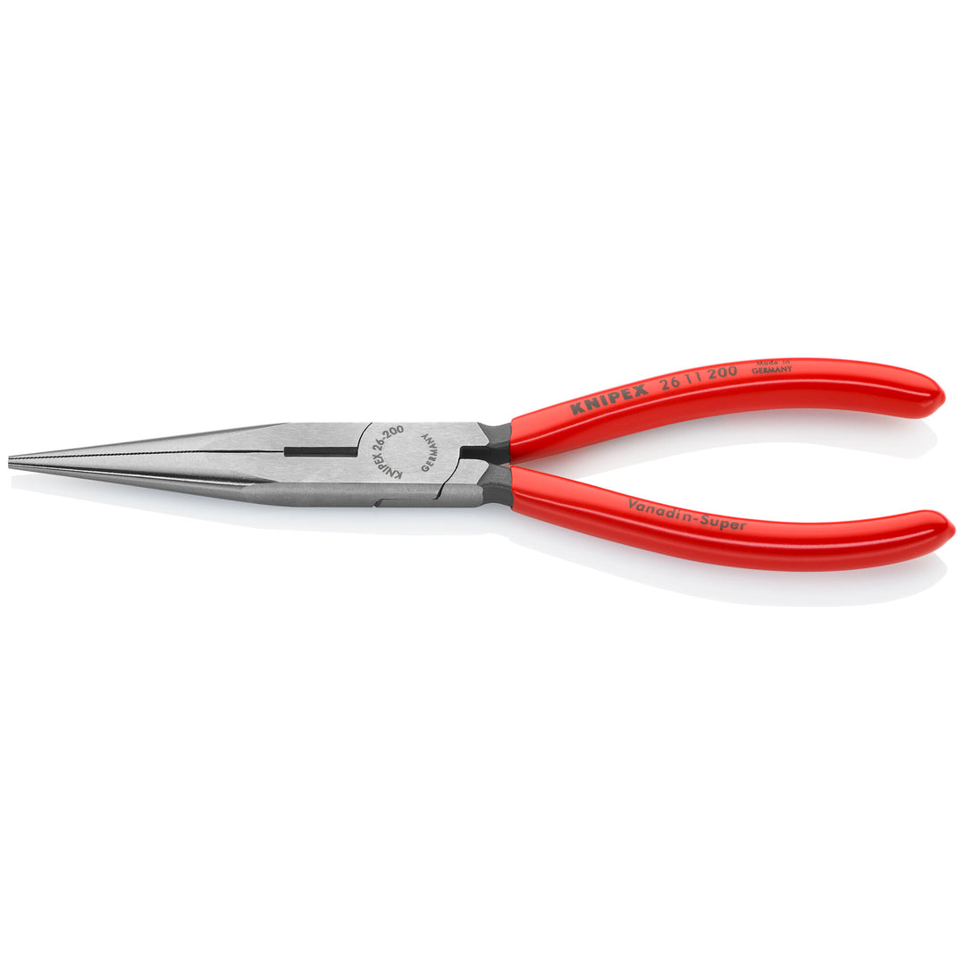 Knipex 26 11 200 8" Long Nose Pliers with Cutter