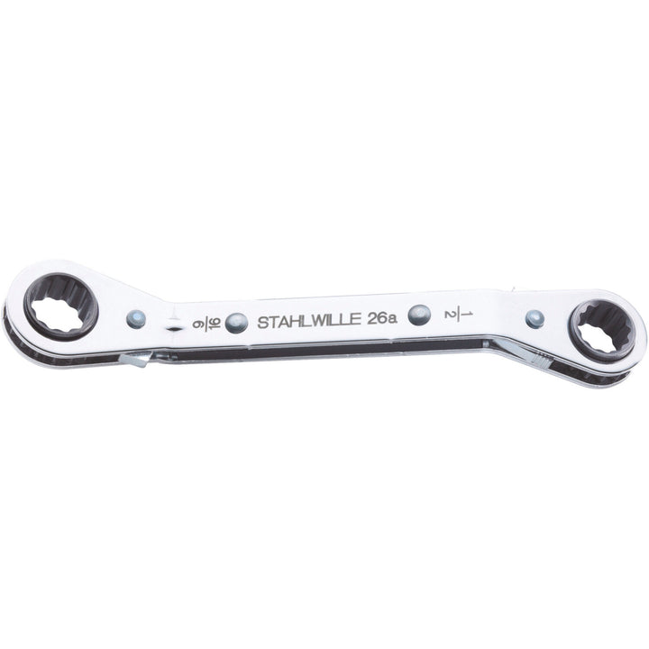 Stahlwille 41551620 26a Ratchet ring Spanner, 1/4" x 5/16"