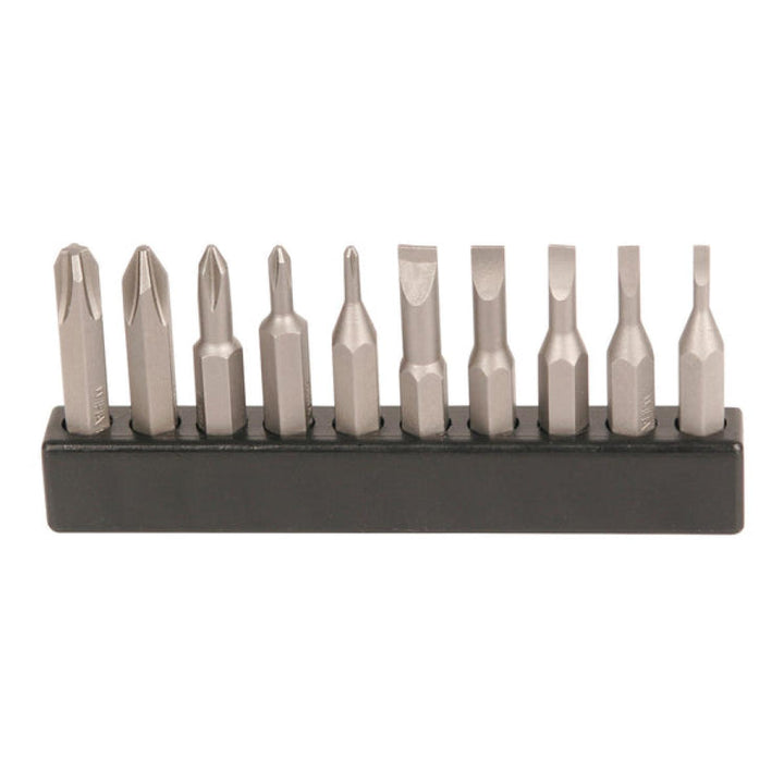 Wiha Tools 75987 Micro Bit Slotted and Phillips, 10 Pc. Pack