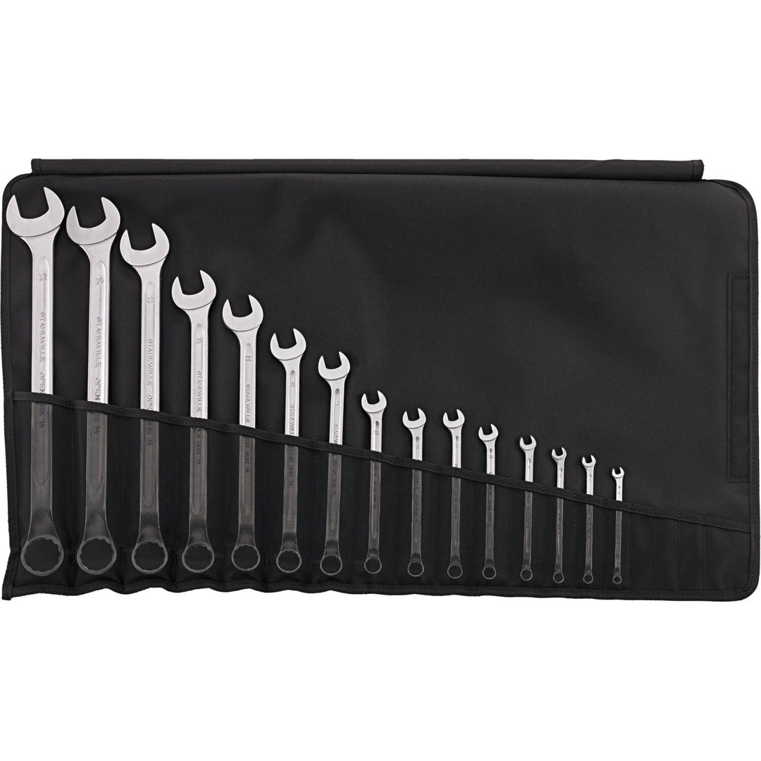 Stahlwille 96401004 14/15 Combination Spanner Set, long