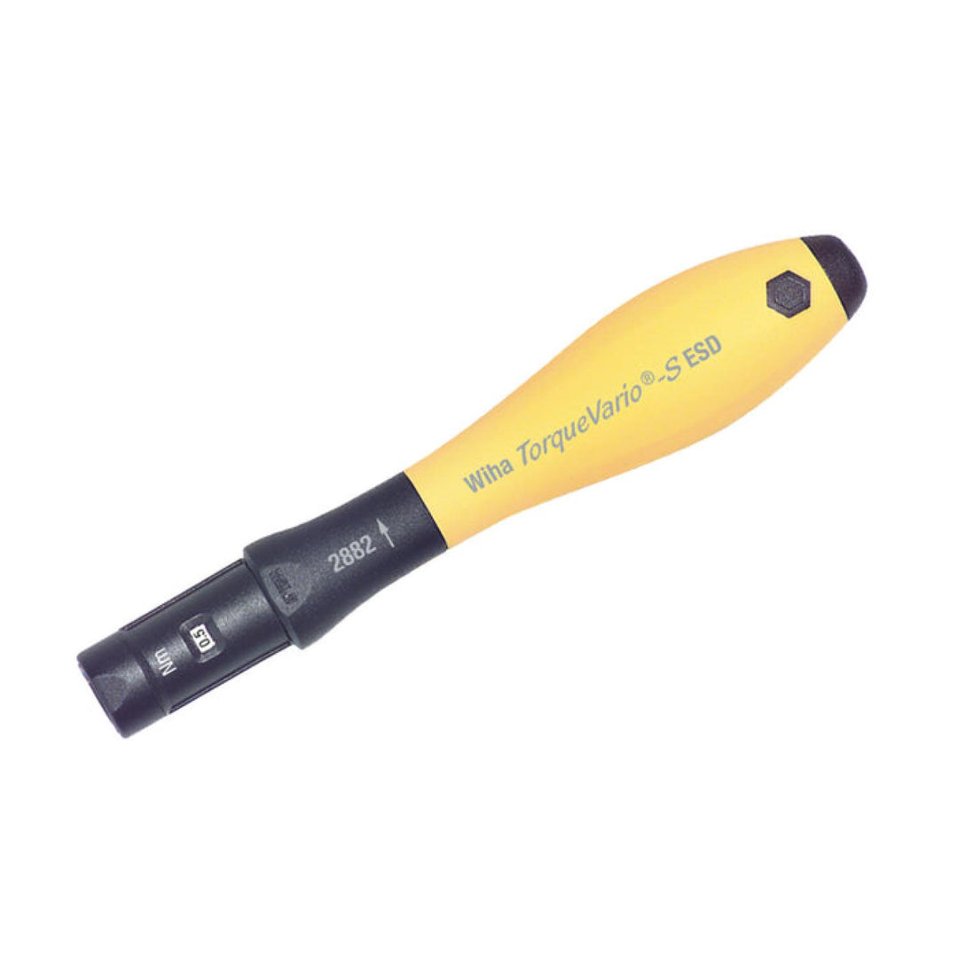 Wiha Tools 28524 ESD SoftFinish TorqueVario-S  5-10 In/lbs
