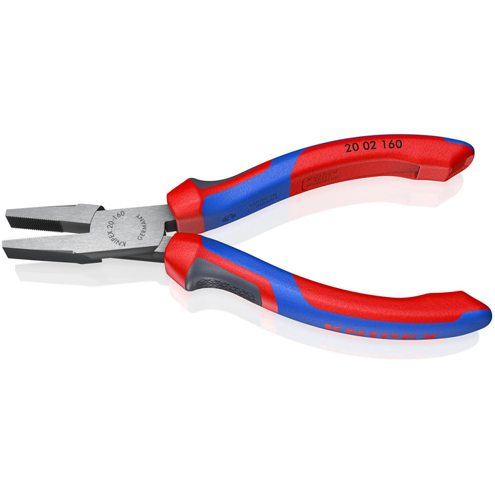 Knipex 20 02 160 KnipeXtend Flat Nose Pliers, 6 1/4"