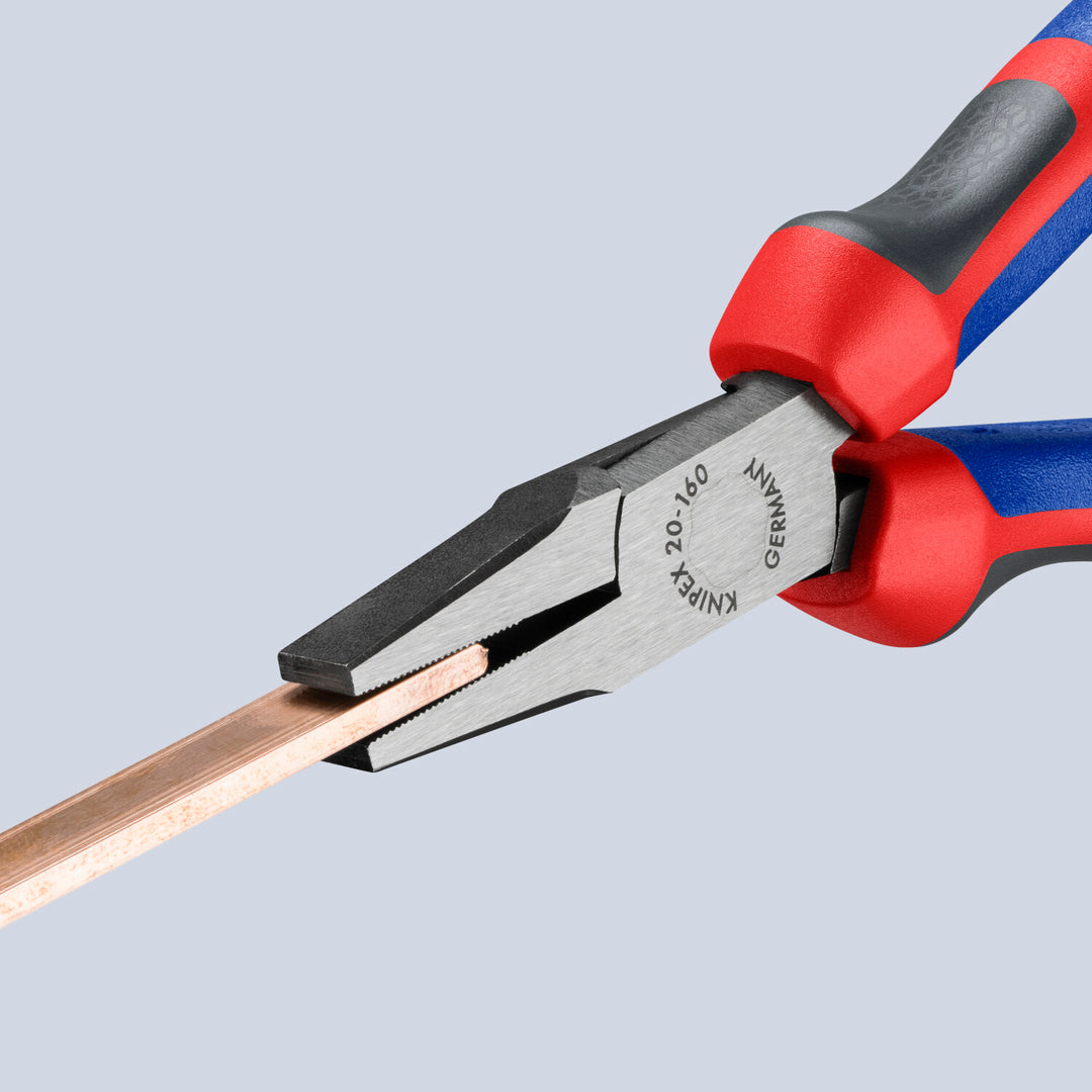 Knipex 20 02 160 KnipeXtend Flat Nose Pliers, 6 1/4"