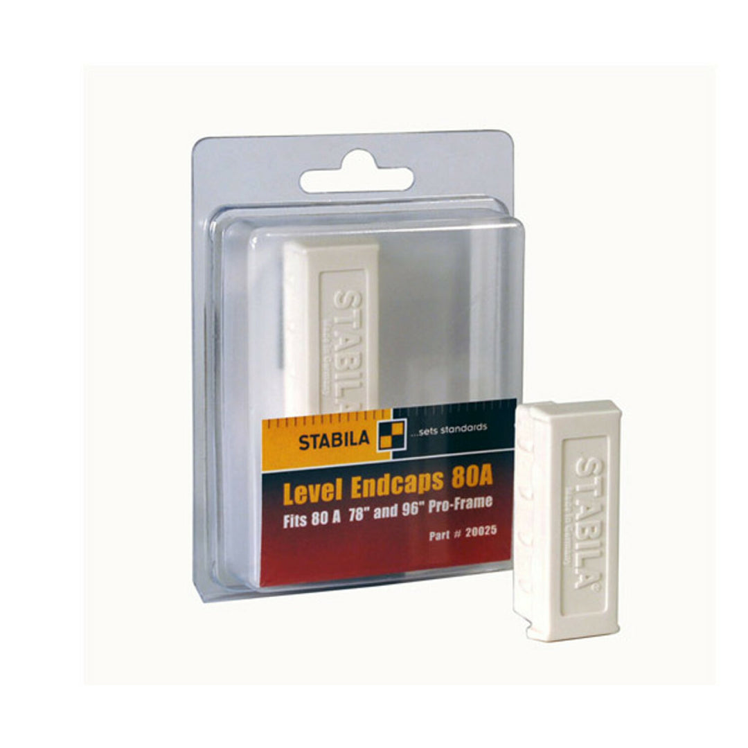 Stabila 20025 Type 80 A-2 Big Frame (78in, 96in) level endcaps, 2 pcs.