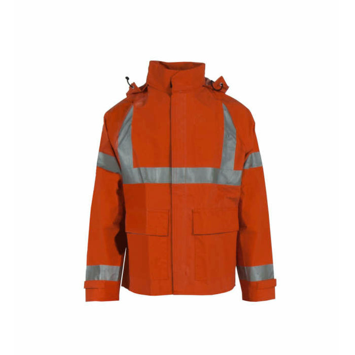 Neese 207AJ Petro Arc Jacket with Attached Hood - Orange