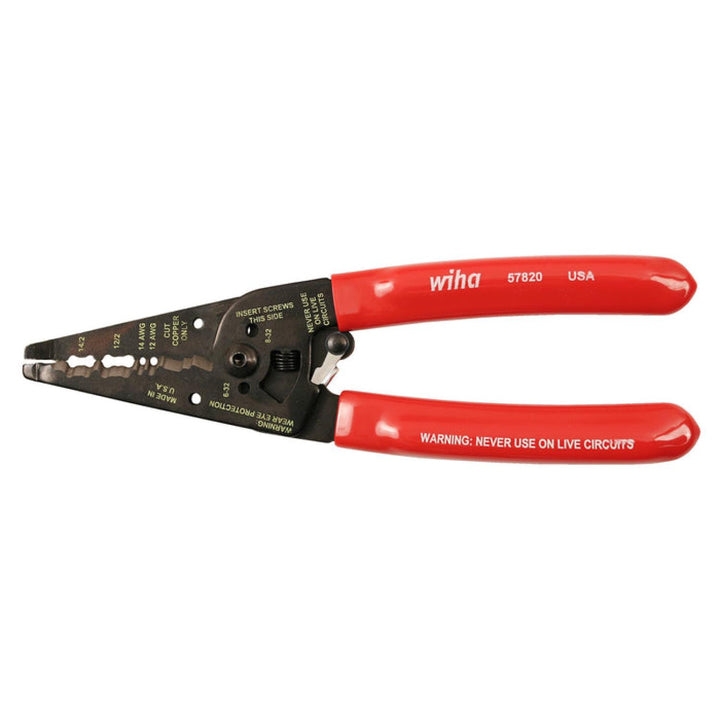 Wiha Tools 57820 Wire Strippers Dual NM-B Cable - 7.75"