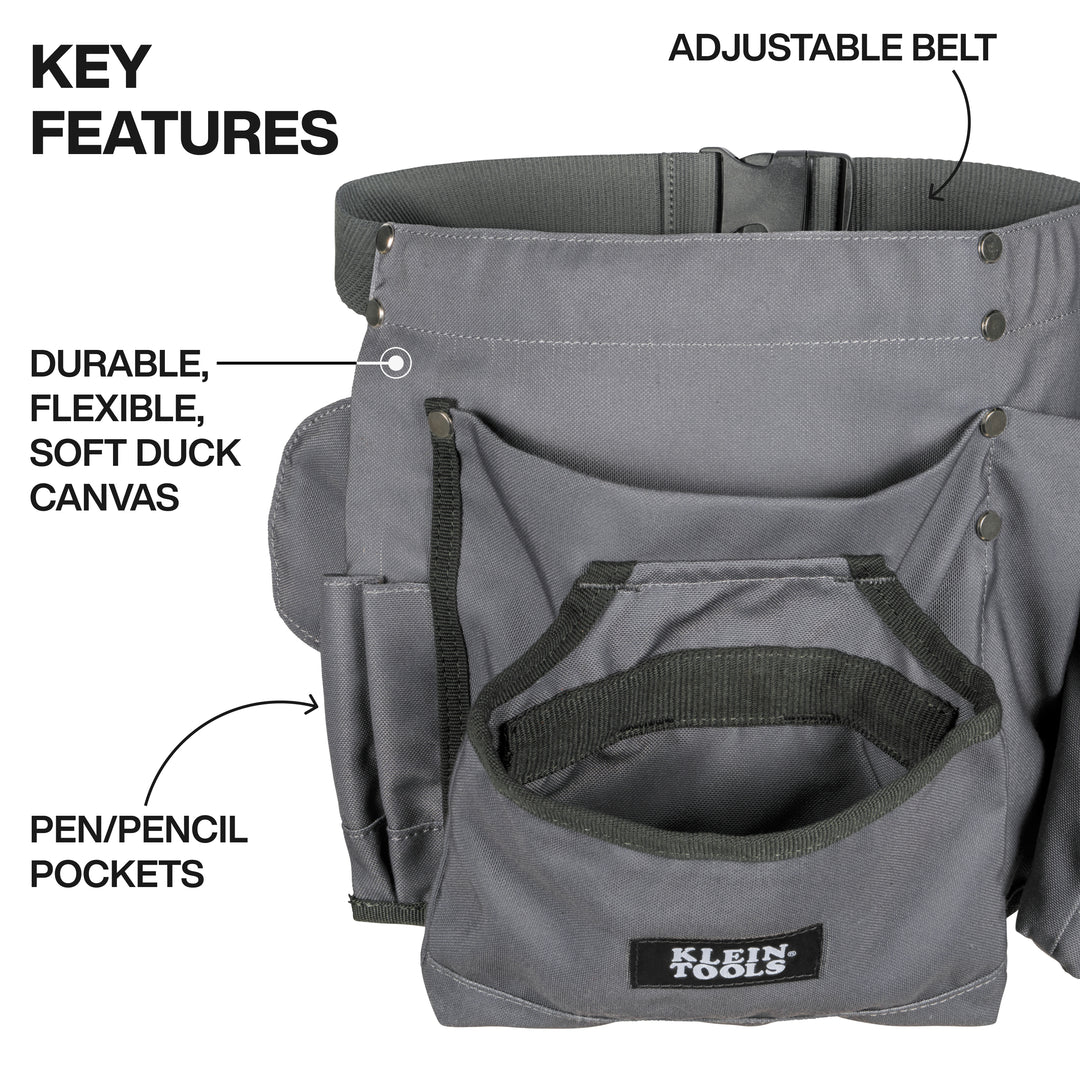 Klein Tools 21024 8-Pocket Tool Apron