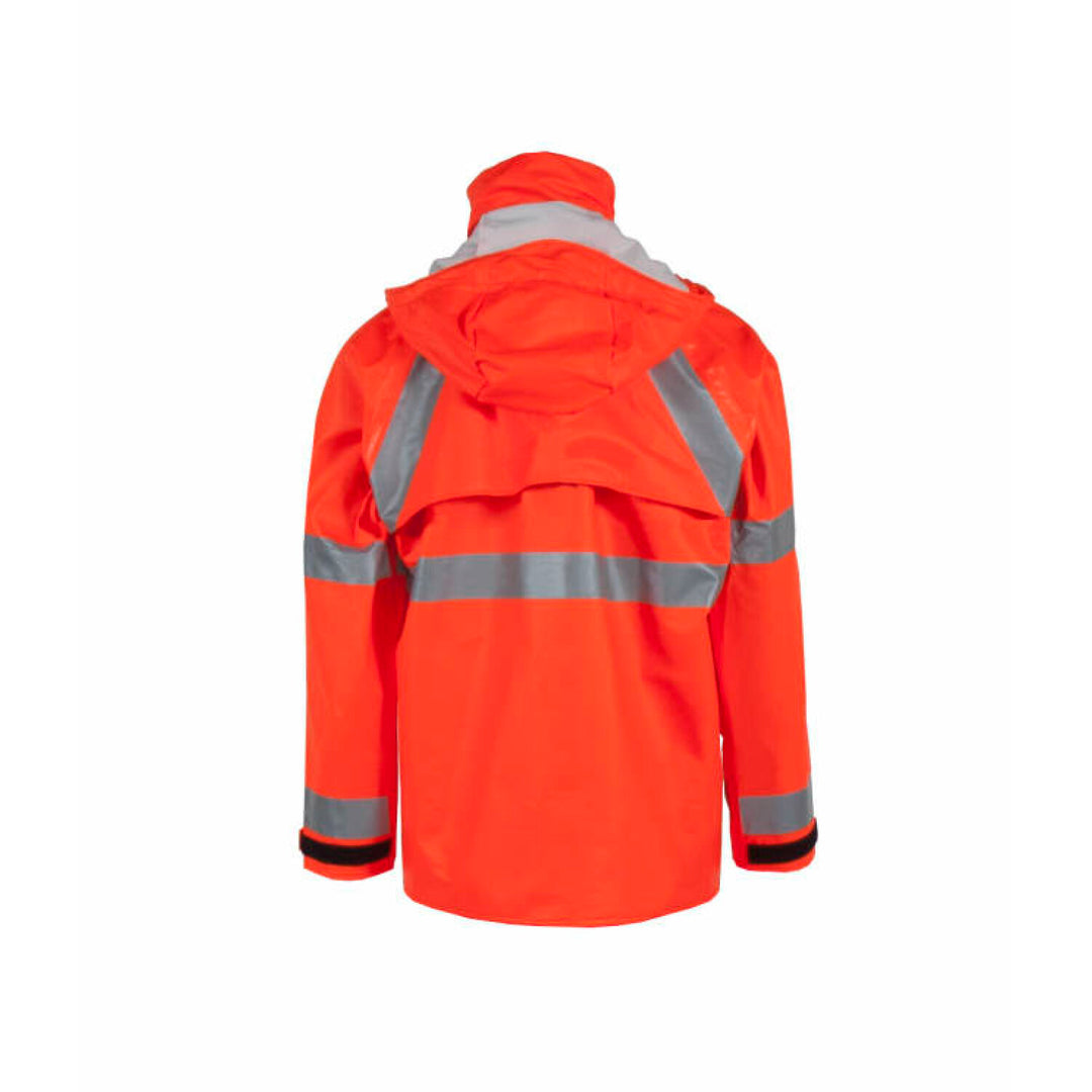 Neese 217AJ Flex Arc Jacket with Attached Hood - Fluorescent Orange
