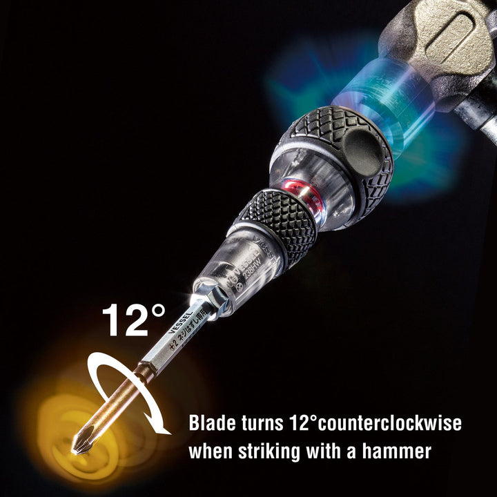 Vessel Tools 238HWB2PU Impact & Out Screwdriver & Screw Removal Kit