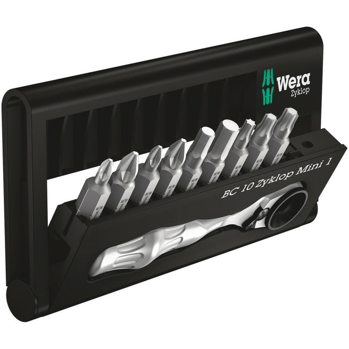 Wera Bit-Check 10 Zyklop Mini 1, 10 pieces