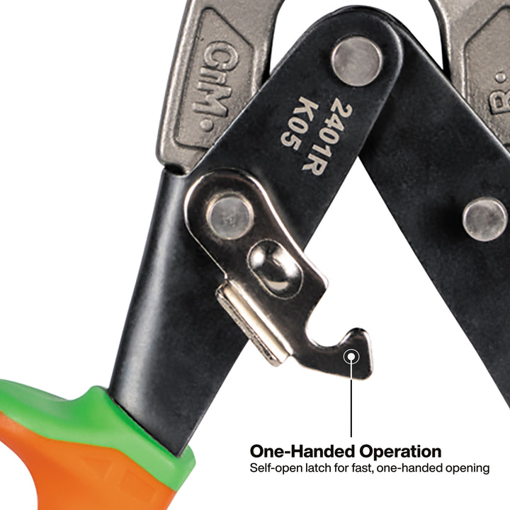 Klein Tools 2403RL Offset Aviation Snips, 2-Pack