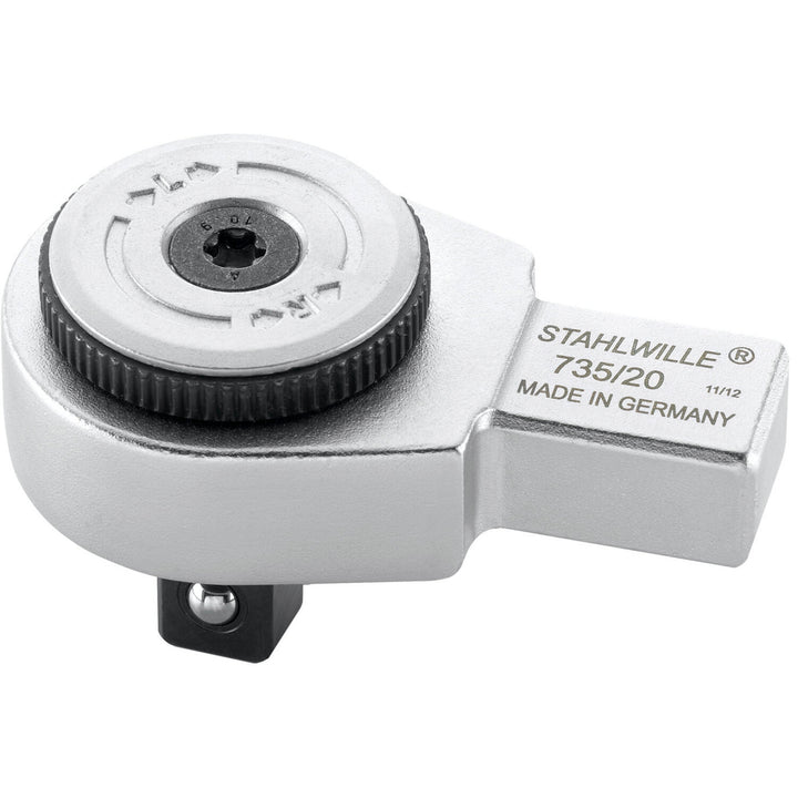 Stahlwille 58250020 735 1/2" Ratchet insert tool