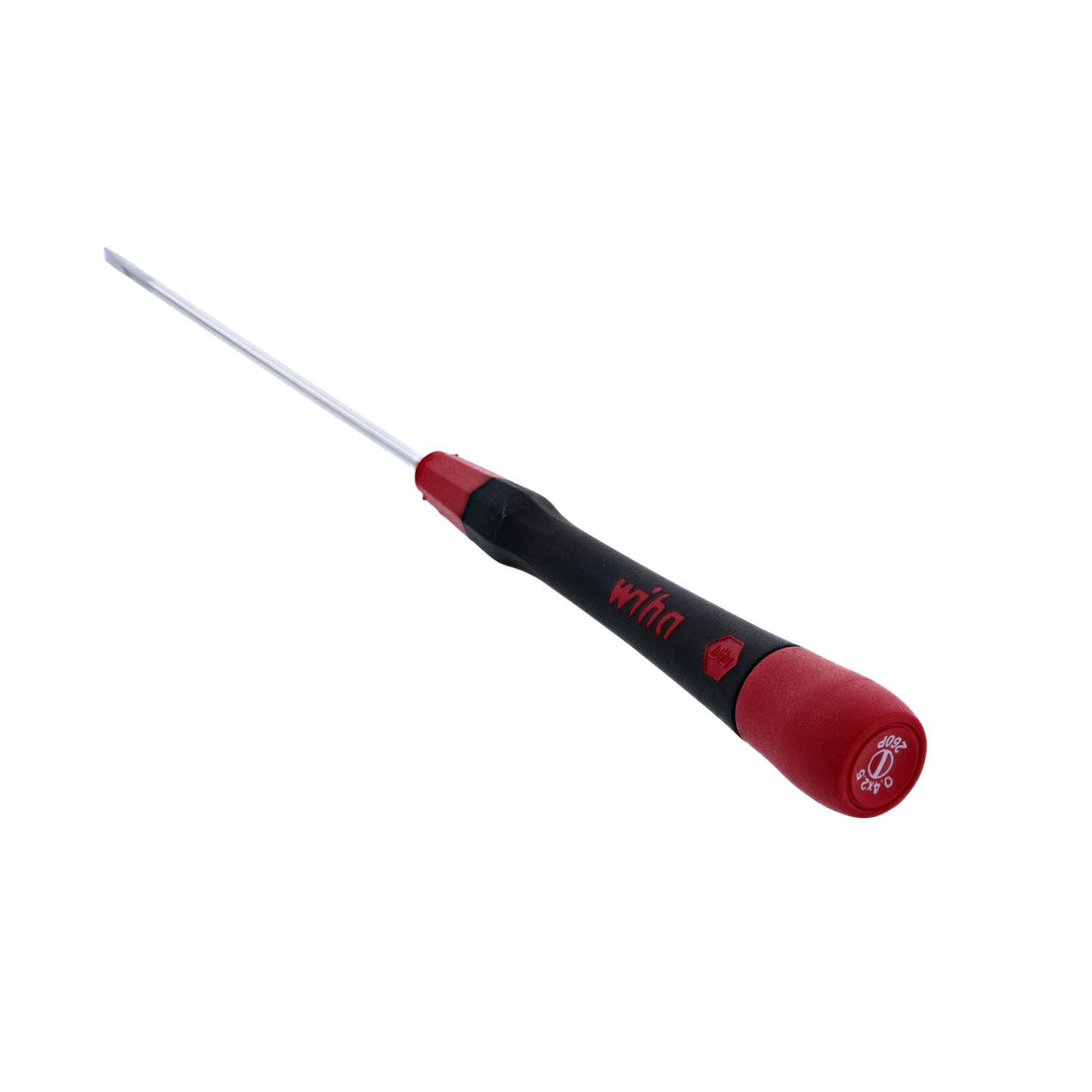 Wiha Tools 26043 PicoFinish Precision Slotted Screwdriver 2.5mm x 100mm