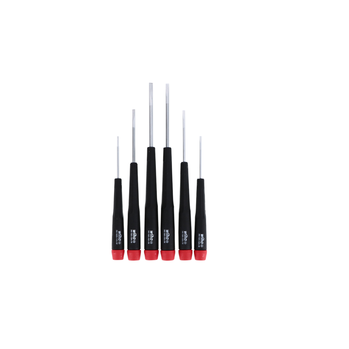 Wiha Tools 26090 6 Piece Precision Slotted Screwdriver Set Haus of Tools