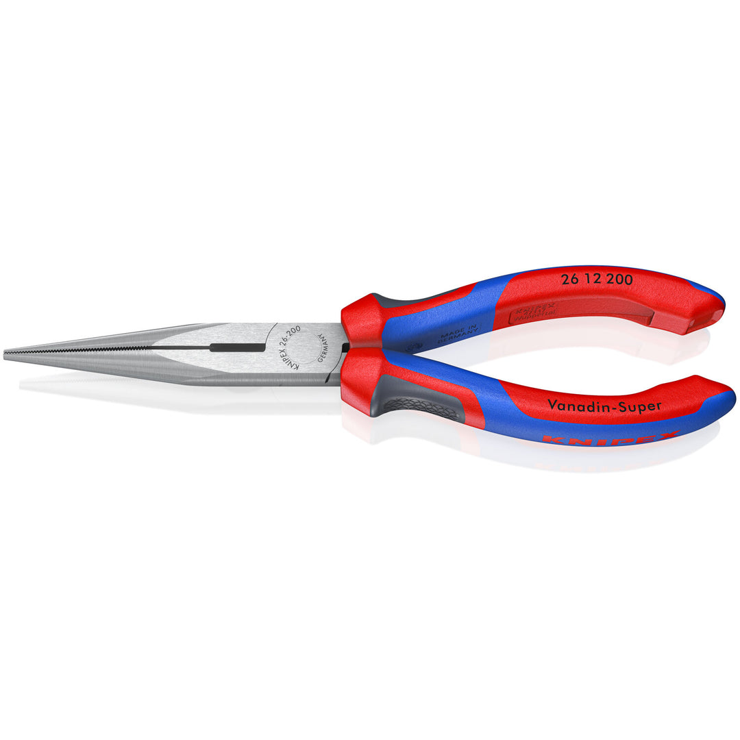 Knipex 26 12 200 SBA KnipeXtend Long Nose Pliers with Cutter, 8"