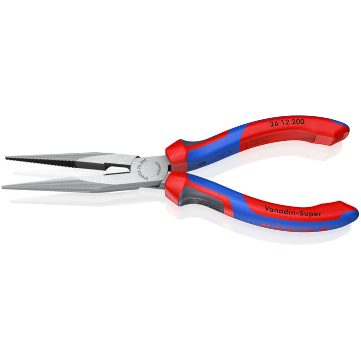Knipex 26 12 200 SBA KnipeXtend Long Nose Pliers with Cutter, 8"